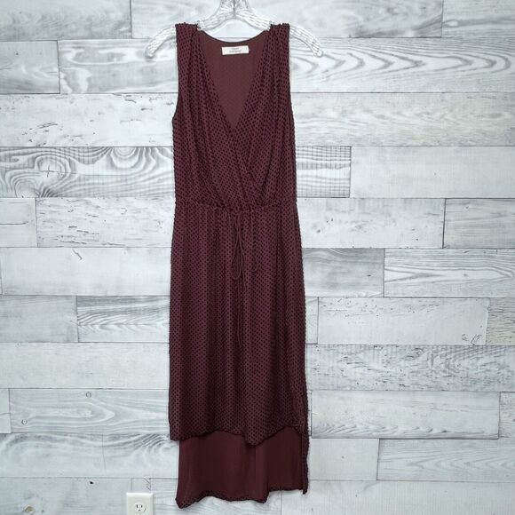 Robert Rodriguez Swiss Dot High Low Dress - Picture 1 of 11